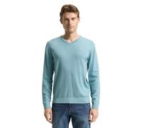 TOM TAILOR Uomini Maglione basic con scollo a V
