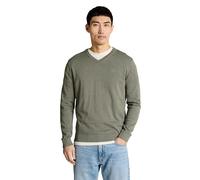 TOM TAILOR Uomini Maglione basic con scollo a V