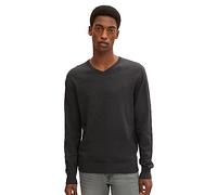 TOM TAILOR Uomini Maglione basic con scollo a V