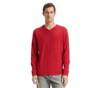 TOM TAILOR Uomini Maglione basic con scollo a V