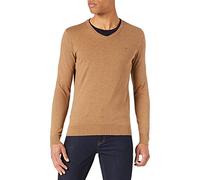 TOM TAILOR Uomini Maglione basic con scollo a V