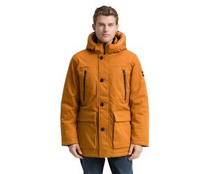 TOM TAILOR Uomo 1046972 Parka, 10821 Peanut Butter Brown, L, 10821 - Burro Peanut Brown, L