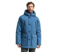 TOM TAILOR Uomo 1046972 Parka, 38224-Real Teal Blue, 3XL, 38224 - Real Teal Blue, 3XL