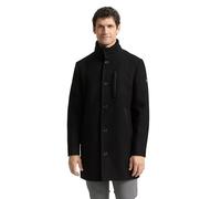 TOM TAILOR 1046983 Cappotto di Lana, 29999-Black, L Uomo