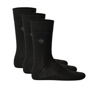 Tom Tailor Uomo Calzini, 3er Pacco - Basic, Misto Cotone, Bianco e Nero