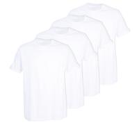 Tom Tailor Uomo T-Shirt, 4er Pacco - Lucky T, Mezza Manica, Girocollo, Unita W