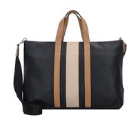 TOM TAILOR Borsa a tracolla da donna Zena Shopper con cerniera grande nera