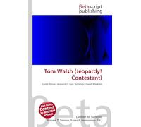 Tom Walsh (Jeopardy! Contestant): Game Show, Jeopardy!, Ken Jennings, David Madden