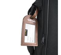 TOM & will 99ll-680 Leather Luggage tag, marrone