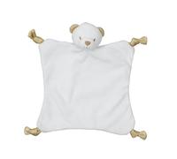 Tom & Zoé Doudou Piatto Morbido per Bebè Sonno e Gioco Bianco e Grigio | Poliestere, doudou piatto morbido per bebè, sonno e gioco, design elegante, bianco e grigio