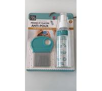 Tom & Zoé Pettine Anti Pile e Lenti per Bambini in Acciaio Inox con Loop, metodo Alternativo Naturale al 100% per Tutta la Famiglia, flacone + ricetta 100% Naturale Inclusa (Rosa),