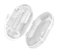 Tom & Zoé, Spazzolino da denti da dito in silicone per neonato, Trasparente