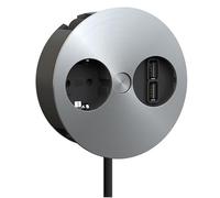 BACH 931.031 - TWIST 1x protective contact, wire end sleeves, USB charger