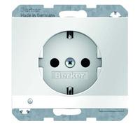 Toma SCHUKO con LED de orientación, K.1, blanco polar, brillo