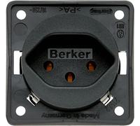 Toma Suiza Tipo 13, INTEGRO, blanco polar, mate