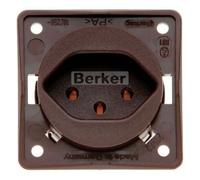 Toma Suiza Tipo 13, INTEGRO, marrón, mate