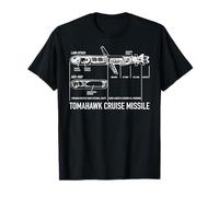 Tomahawk Cruise Missile Progetto Infografica Grafico Maglietta
