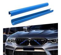 TOMALL Inserti per griglia compatibili con BMW F20 F30 2011-2021 Car V Brace Wrap Covers accessori esterni decorazione per serie 1/2/3/4/5 serie 320i 328i 330i 335i 428i (blu)