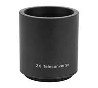 Tomantery 2x Teleconvertitore per Obiettivo Convertitore per Attacco a Baionetta M42mm 650-1300mm, Accessorio Fotocamera Leggero e Resistente per Riprese di Paesaggi Distanti, Lega di Alluminio +
