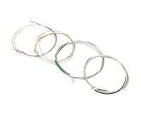 Tomantery 4 Corde per Basso in Lega di Acciaio Inossidabile Placcato BD600 | Corde per basso placcate, anticorrosione con suono di percussioni profonde, per accessori per strumenti musicali
