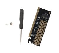 Tomantery Adattatore Nvme Scheda Riser PCIe Veloce per 7 per 8 per, Adattatore da M.2 a PCIe per unità 2230 2242 2260 2280 + 1 Nvme 1 Cacciavite