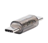 Tomantery Adattatore Tipo C Maschio-maschio Ricarica Rapida Efficiente per Telefono Portatile, Display Digitale 8K a 60Hz per Dock di Espansione Disco Rigido per Trasferimento Dati