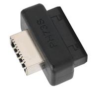 Tomantery Adattatore USB 3.0 da 20 Pin a TIPO E Adattatore Verticale Efficiente per Scheda Madre per Tutte le Schede Madri USB 3.0/.1, ABS Piccolo Splitter per Intestazione Facile Installazione,