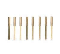 Tomantery Affilatrice Elettrica per Seghe, Strumenti di Lucidatura Efficienti Che Garantiscono L'affilatura della Catena per Forme in Legno, Confezione da 8 (3 * 4,8 mm)