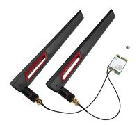 Tomantery AX201NGW Scheda di Rete Wireless con Antenna WIFi Dual Band AC88u per Schede Desktop, Supporta lo Standard WIFi 6 per 10 64, velocità 2.4/5GHZ per gli Appassionati di Giochi