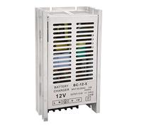 Tomantery Caricabatteria per Generatore 12V 5A con Ricarica Automatica | Caricatore del gruppo elettrogeno intelligente, ingresso CA 160-250 V, caricabatteria universale per accessori del generatore