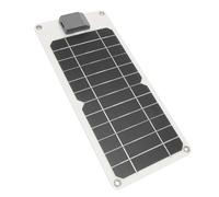 Tomantery Caricabatterie USB Efficiente da Pannello Solare da 6 W per, Campeggio Ed escursionismo. Silicio Monocristallino (GKM320 145W Bianco)