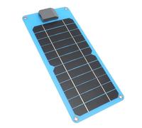 Tomantery Caricabatterie USB Efficiente da Pannello Solare da 6 W per, Campeggio Ed escursionismo. Silicio Monocristallino (GKM320145BL Blu)