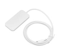 Tomantery Caricabatterie Wireless Leggero Sottile per Tablet da 13 Pollici Adatto per Pro Pad di Ricarica Rapida da 13 Pollici M4 M5 35W per Giocatori Lega di Alluminio Argento (1 m)