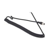 Tomantery Cavo per Bobina di Ricerca per Metal Detector Stabile e Durevole per un Trasferimento Preciso del Segnale, per Ispezioni di Sicurezza e Scoperte Archeologiche, Gomma, Ottone