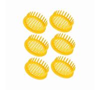 Tomantery Cella per Allevamento di Api Regine da 6 Pezzi, Attrezzatura | Strumento riutilizzabile per l\'allevamento dell\'ape regina con materiale ABS, non tossico, per isolare l\'ape regina sul