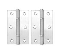 Tomantery Cerniere per Porte di Armadietti per Uso Domestico di Piccole Dimensioni in Acciaio Inossidabile Funzionamento Regolare e Durevole per Porte di Armadi 7x4,5 Cm 14 Paia per Accessori per