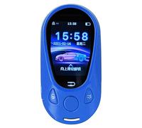 Tomantery Chiave Intelligente per Auto con Telecomando LCD, Elegante Accesso Senza Chiave con Funzione di Sollevamento del Finestrino per gli Appassionati di Automobili, Materiale Durevole in Lega