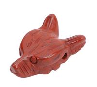 Tomantery Ciondolo in con Testa di, Pietra Preziosa Unica e Squisita, Lucentezza Naturale per Uomini e Donne, Design Leggero per Ogni Occasione, 1 Pollice (Punto blu)