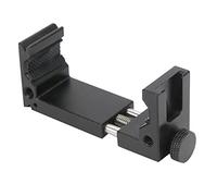 Tomantery Clamp/Holder di Montaggio per Treppiede per Telefono Regolabile con Slitta Fredda per Luce di Riempimento, Morsetto per Telefono Resistente in Lega di Alluminio per Telefoni da 6-9 Cm,