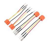 Tomantery Comodo Cablaggio per Fari H4 - Leggero e Facile Installazione per Auto, Camion, Barche, Marine, 12 V - 4 Pezzi