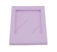 Tomantery Cornice Rettangolare da Tavolo Classica per Foto Mini da 3 Pollici, Cornice Portatile Riutilizzabile per Soggiorno, Camera da Letto, Ufficio, Materiale ABS PP (#6)