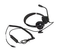 Tomantery Cuffie da Lavoro Cablate Cuffie Telefoniche Stabili con Cancellazione del Rumore per Call Center, Ergonomiche Binaurali per Computer per Impiegati (Interfaccia RJ)