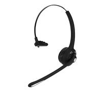 Tomantery Cuffie Monofoniche 5.0 con Chiamata Chiara e Microfono per Cuffie da Call Center, Wireless per Servizio Clienti a Orecchio Singolo con Riduzione del Rumore per Chiamate in Conferenza