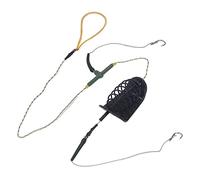 Tomantery da Pesca Gabbia per Morsi Potente Ed Efficiente per la Pesca Alla Carpa Plastica Metallo Acciaio Inossidabile (40 g)