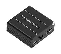 Tomantery Estrattore con Interfaccia Multimediale HD 4K Splitter Stereo Ad Alta Risoluzione 5.1 per Home Theatre Lega di Alluminio