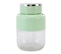 Tomantery Frullatore Spremiagrumi Portatile da 800 Ml per Viaggi in Ufficio a Casa, Spremiagrumi Elettrico Compatto Ricaricabile Tramite USB, Tazza Staccabile (Verde)