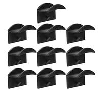 Tomantery Ganci Adesivi per Cappelli Design Invisibile Supporto a Lunga Durata per Cappelli Borsa per Auricolari Piccoli Pendenti Parete 10 Pezzi in Plastica