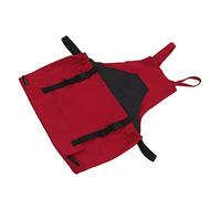 Tomantery Grembiule da Giardinaggio Impermeabile Leggero Resistente per Lavori All'aperto Grembiule Rosso Tessuto in PVC