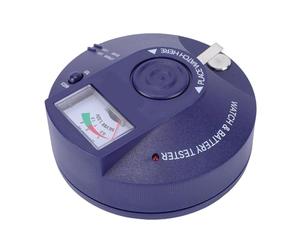 Tomantery Guarda il Tester di Impulso della Batteria Strumento Luminoso Indicatore Efficiente per Orologiaio, Materiale ABS