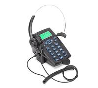 Tomantery HT820 Cuffia Telefonica Cablata per Call Center con Cancellazione del Rumore in Ufficio con Microfono Rotante per Uso Quotidiano, Materiale ABS